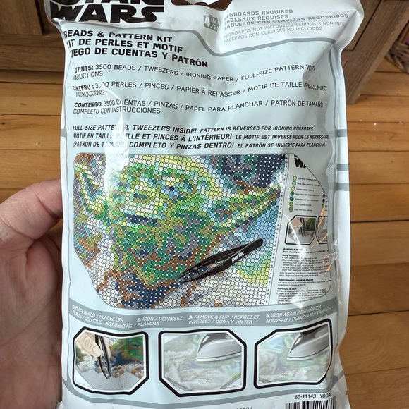NWT Perler Star Wars Yoda Pattern Bag - Picture 6 of 9